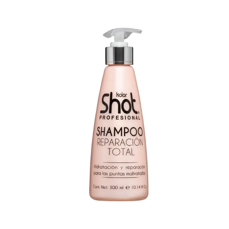 Shampoo Capilar Reparación Total Soya+Coco Kolor Shot 300 ml