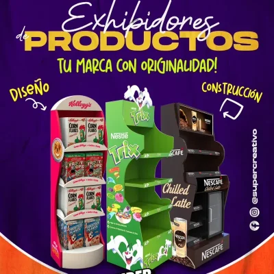 ESTANTES EXHIBIDORES