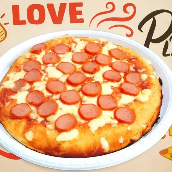 PIZZA LA CONSENTIDA DE SALCHICHA (ver descripción)