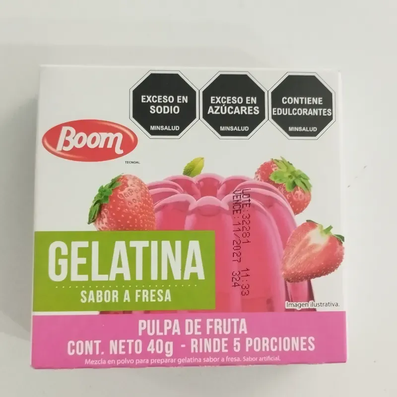 Gelatina Fresa 40 g