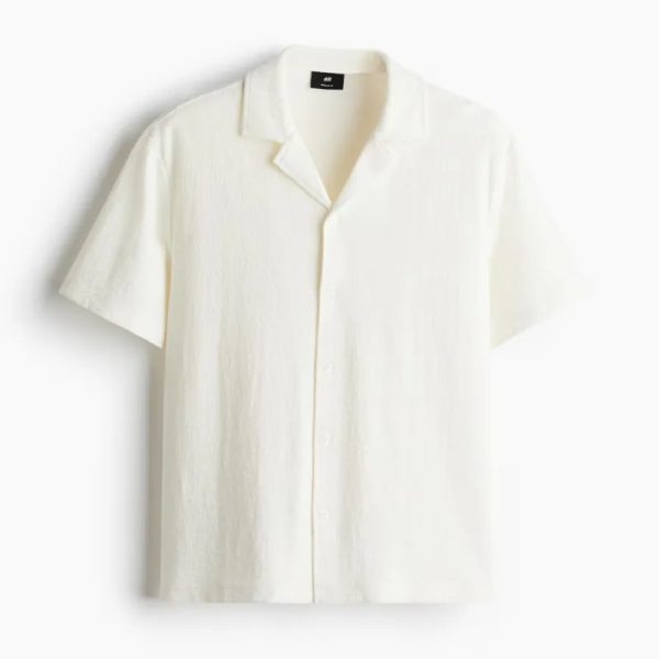 Camisa resort de punto
