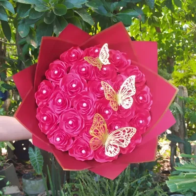 Ramo de 25 rosas eternas