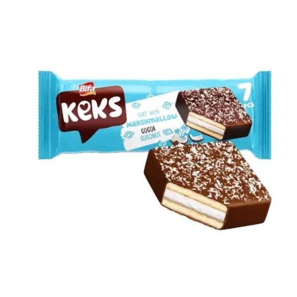 Bifa Keks. Cake whith marshmallow