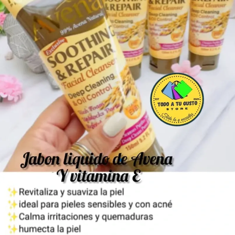 Jabon liquido facial