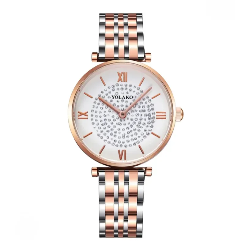 Reloj dorado y plateado ✨️