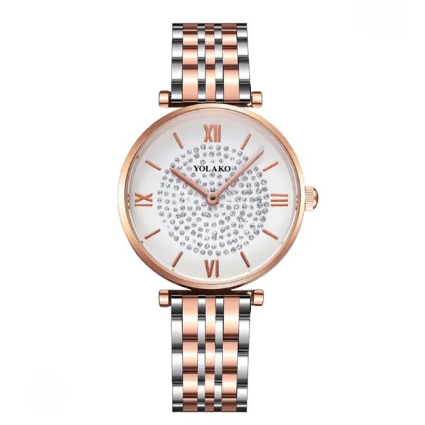 Reloj dorado y plateado ✨️