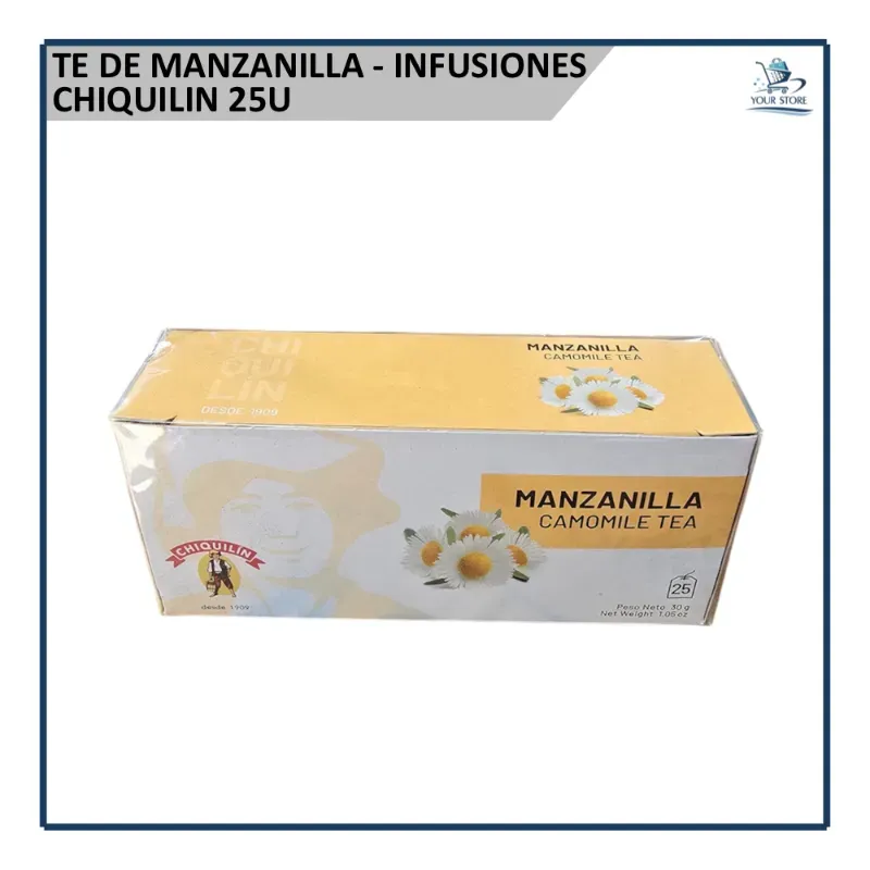 Te de Manzanilla - Infusiones Chiquilin (25u)
