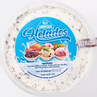 Helado Italiano Stracciatella