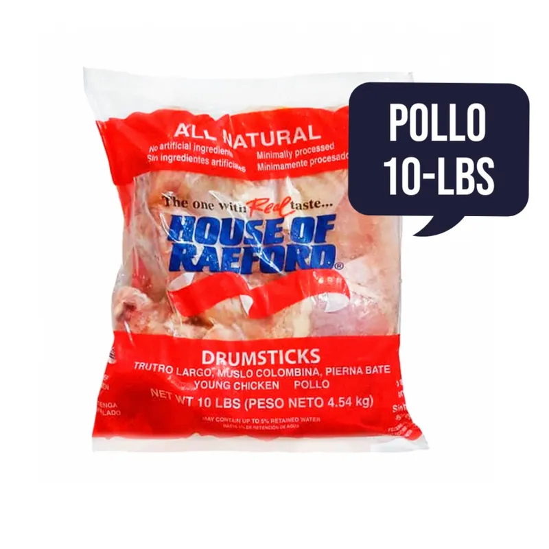 PAQUETES POLLO 10lbs
