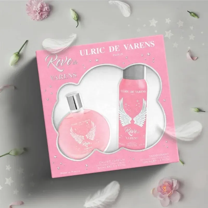 Kit de perfume y body spray para mujer Reve