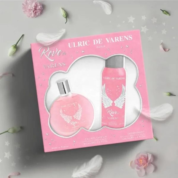 Kit de perfume y body spray para mujer Reve
