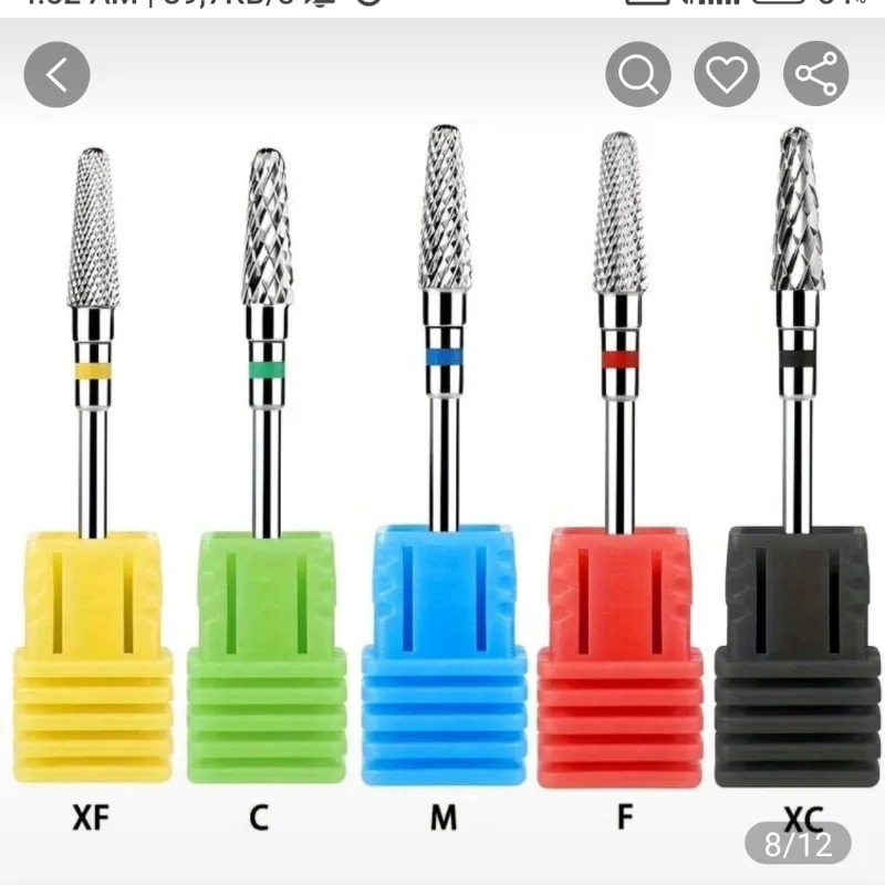 Fresa 5 en 1 de tungteno