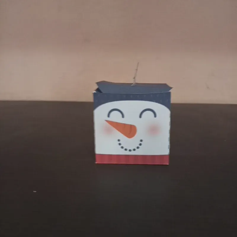 Cajita muñeco de nieve