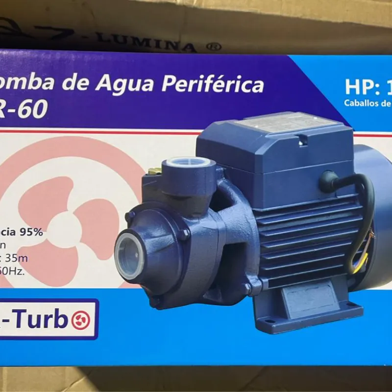 ✅ Bomba de agua periférica  1/2 HP