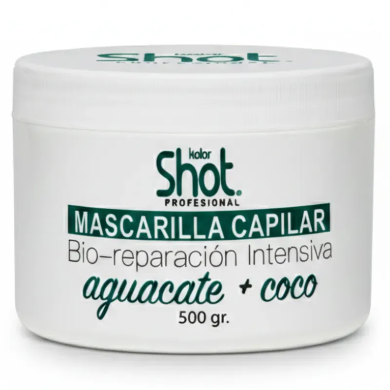 Mascarilla Capilar Aguacate y Coco KOLOR SHOT