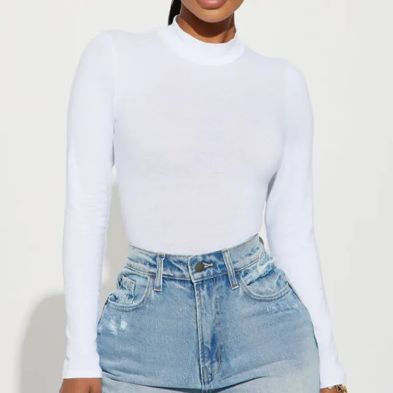 Enguatada blanca Fashion Nova