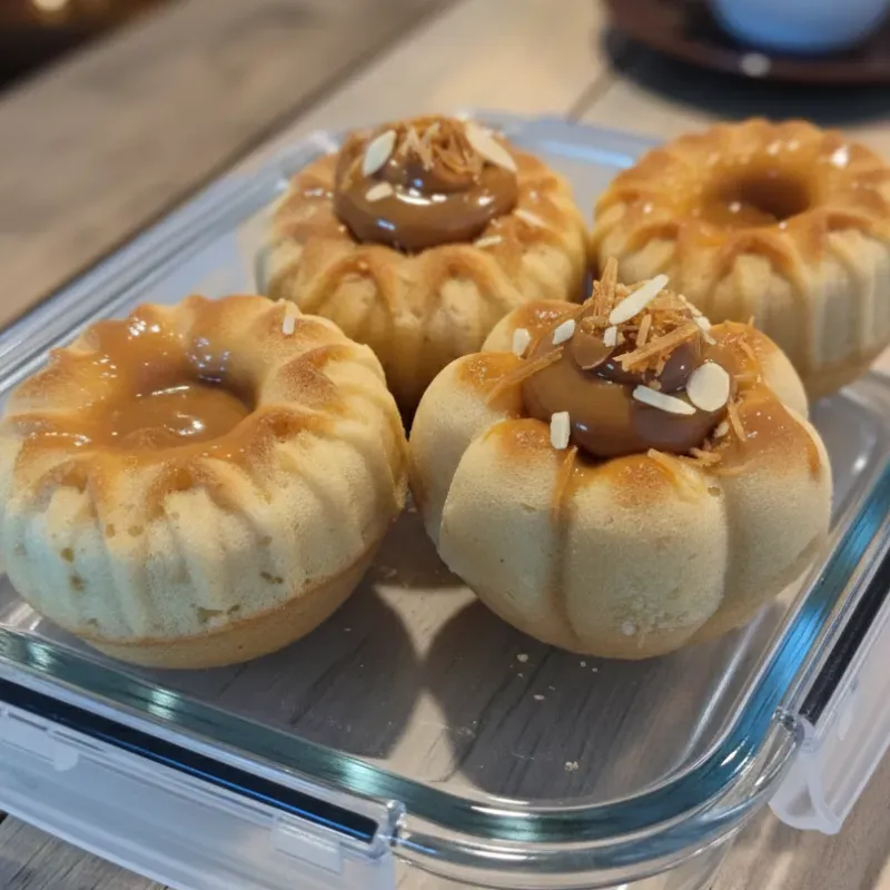 PANQUECITOS CON DULCE DE LECHE