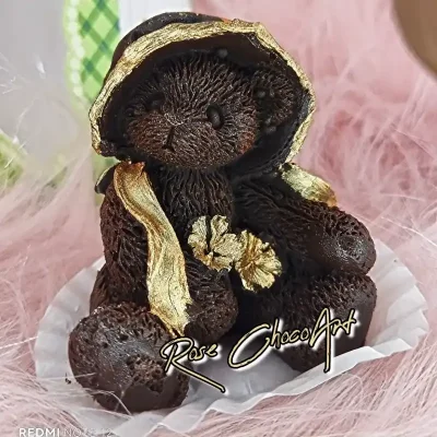  Coco osita de chocolate oscuro