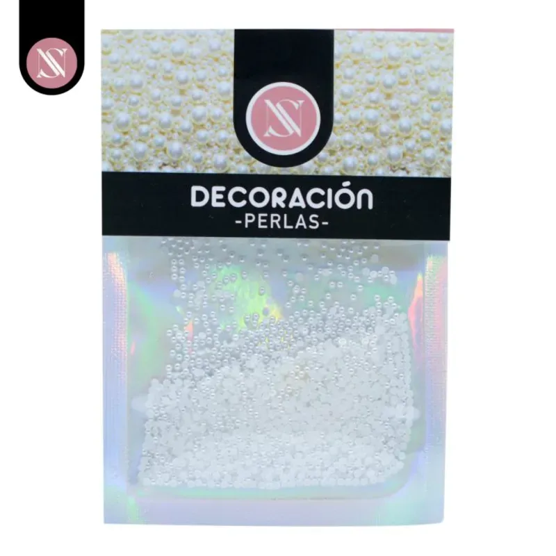 Decoración perlas Studio Nails