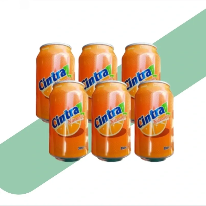 Refresco Gaceado de Naranja 
