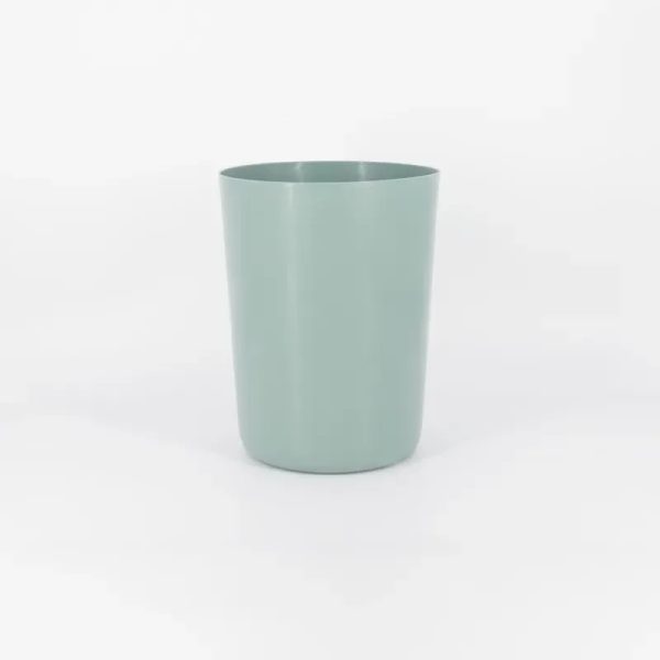 PAPELERA RESINA VERDE ZEST