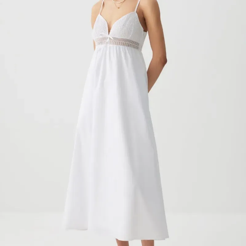 Vestido blanco largo