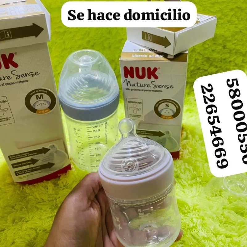 Biberón marca Nuk