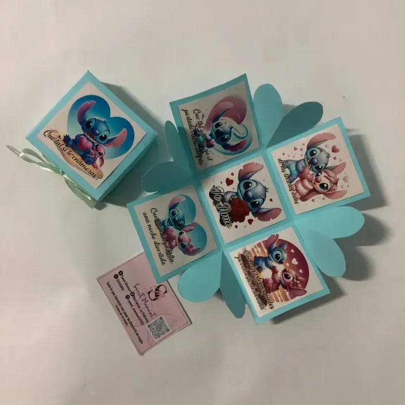 Cajita explosiva Stitch MOD 1