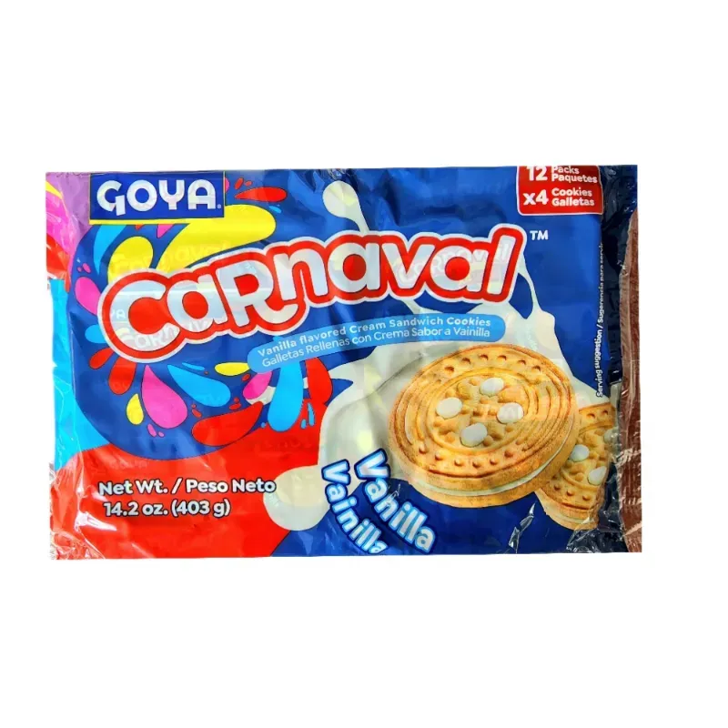 Galleta Carnaval Goya Vainilla