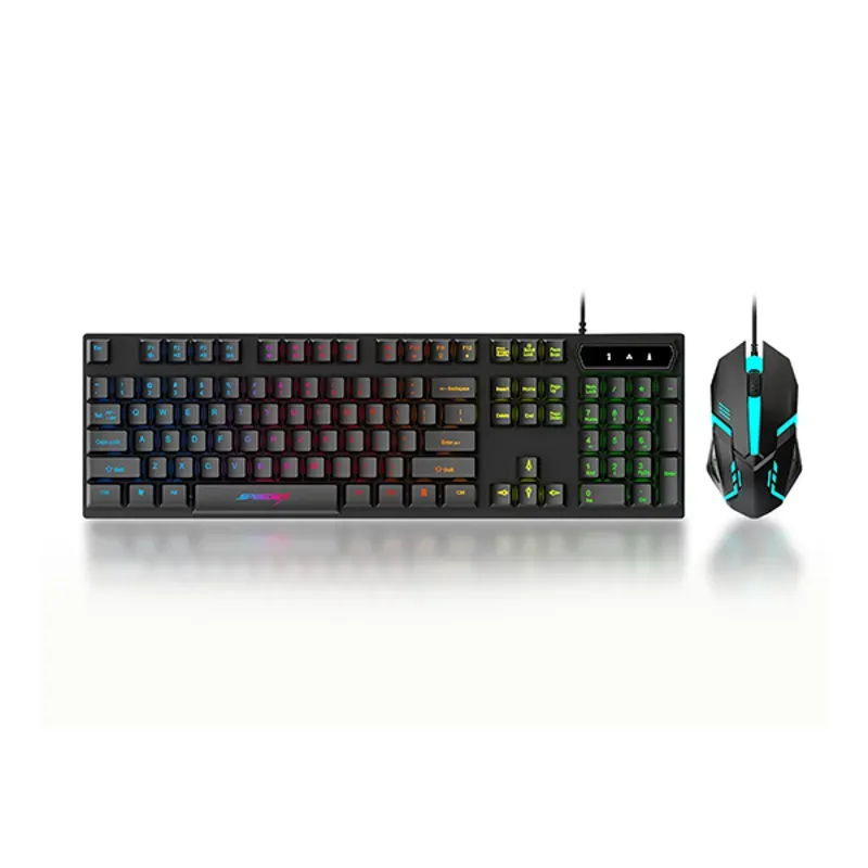 Combo Teclado/Mouse USB Speedex multiple Color Led retroiluminado