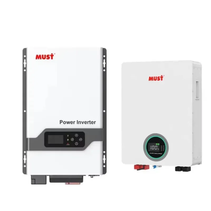 ⚪INVERSOR SOLAR MUST 3KW + BATERÍA 5.1KWh / 110 - 220V