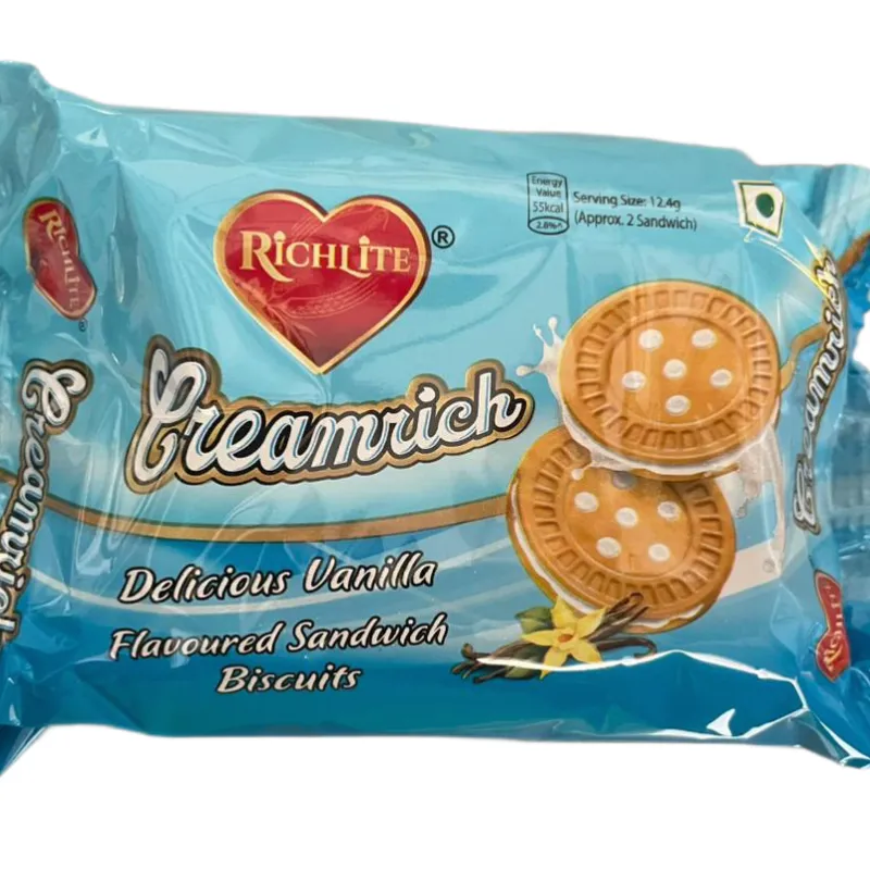 Galletas Sandwich de Vainilla