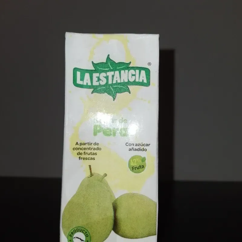Jugo de pera
