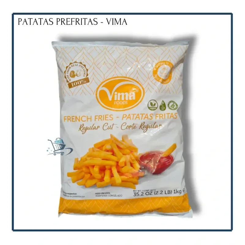Papas Prefritas 1kg