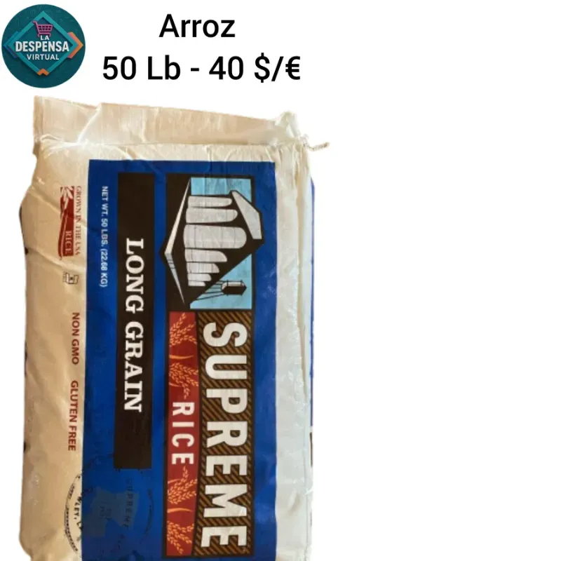 Saco de arroz 50 Lb