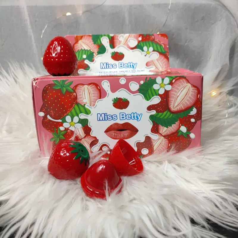 Bálsamo hidratante de fresa