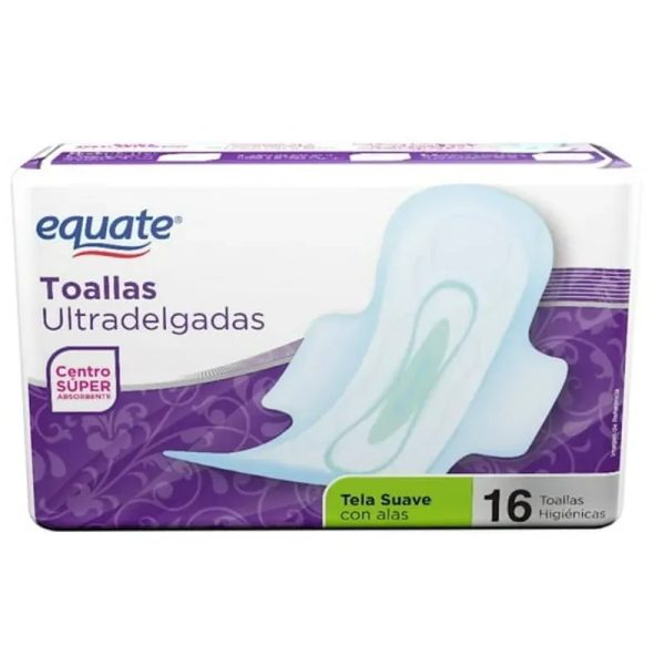 Toallas Femeninas Equate con alas