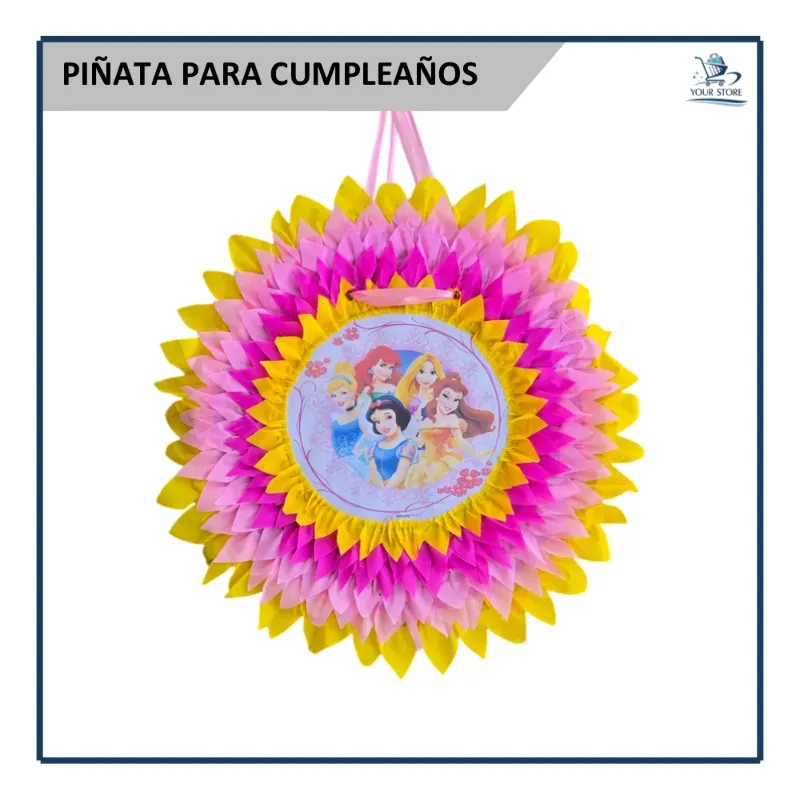 Piñata para Cumpleaños Princesas Disney