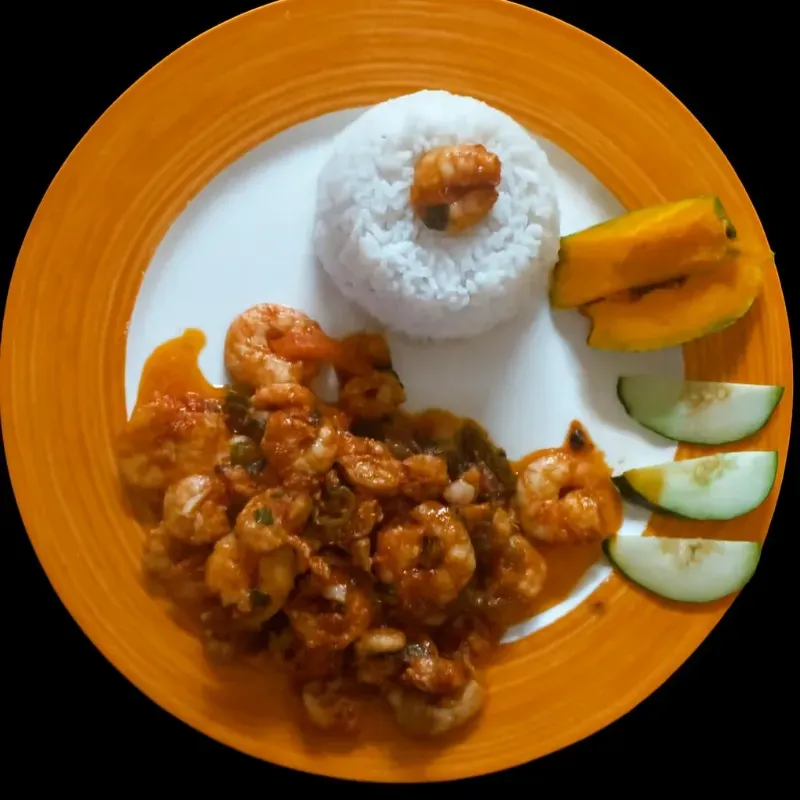 Camarones Enchilados