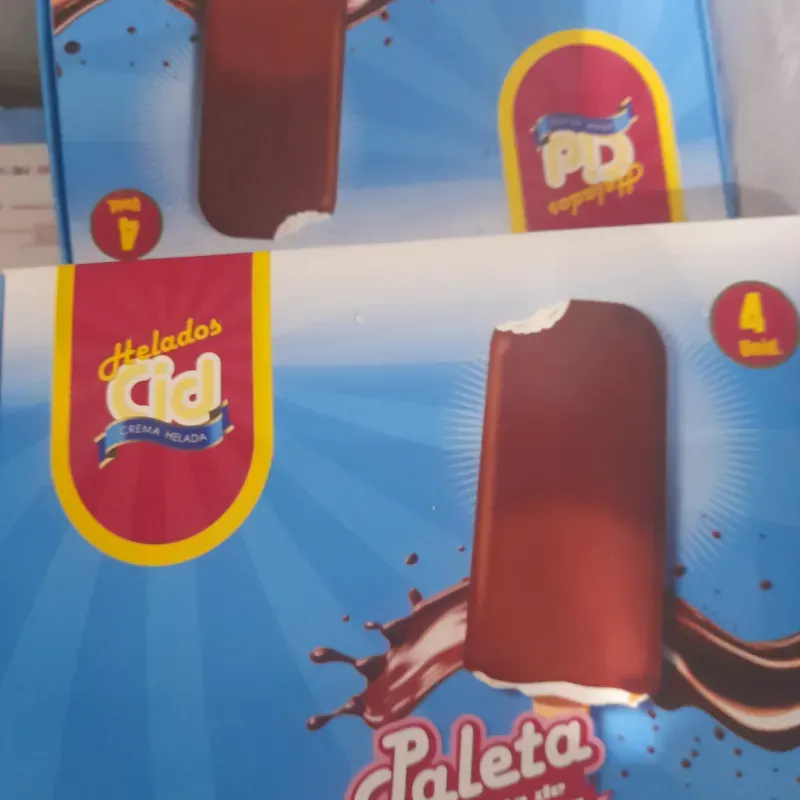 Paleticas de Helado Cid