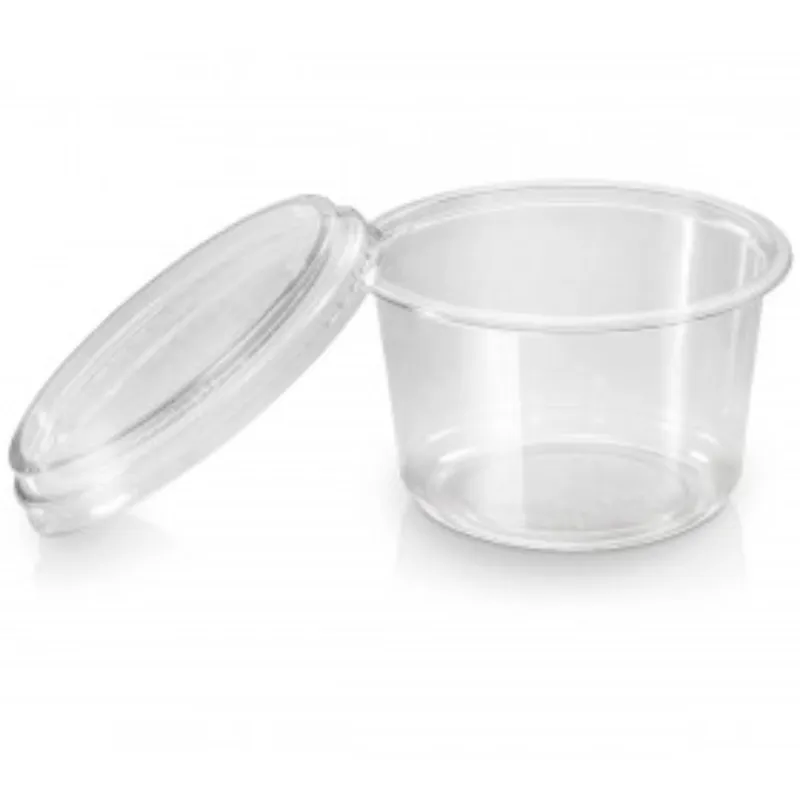 Envase Circular con Tapa 8oz