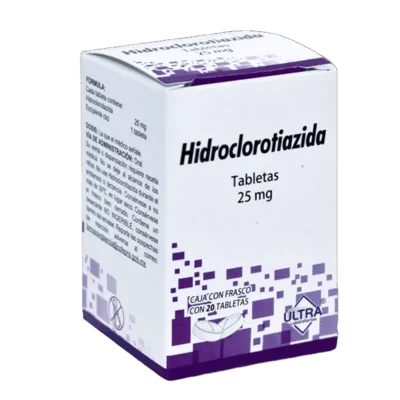 HIDROCLOROTIAZIDA 20TAB 25mg