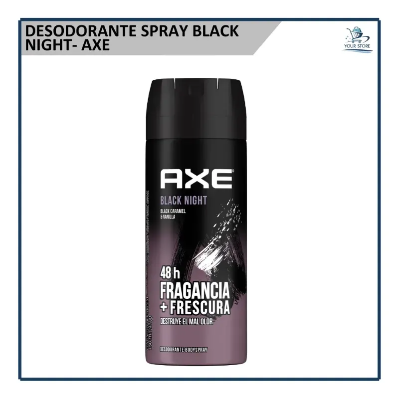 Desodorante Spray Black Night - Axe (150ml)