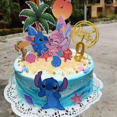 Cake de Stitch 