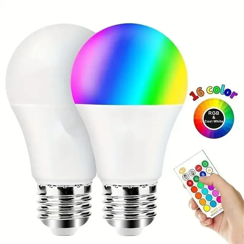 BOMBILLO LED con control remoto $20 usd
