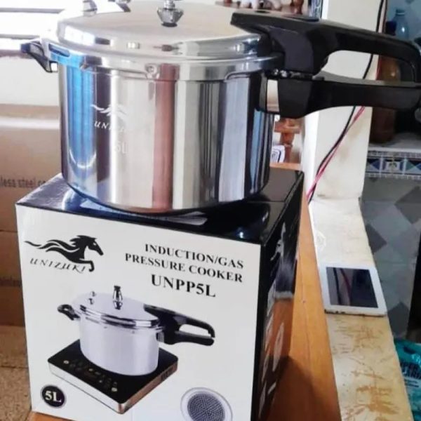 Olla de Presión Unizuki de 5lt, para todo tipo de fogón