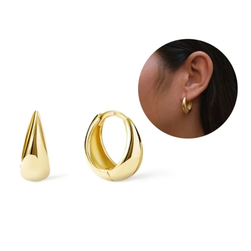 Argollas sencillas modernas