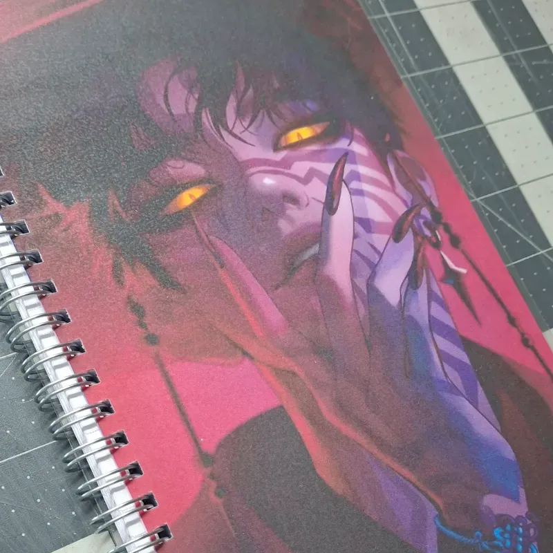 Libreta engargolada chica 90 hojas Portada Plasticada