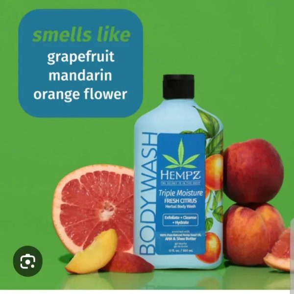 Hempz body wash 