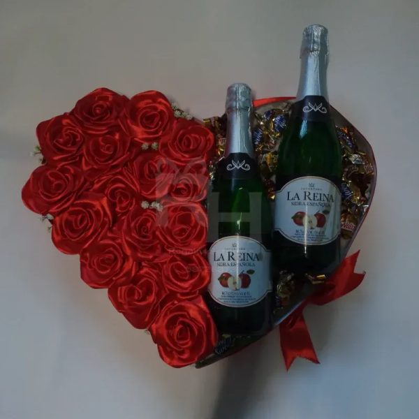 Rosas bombones y sidra